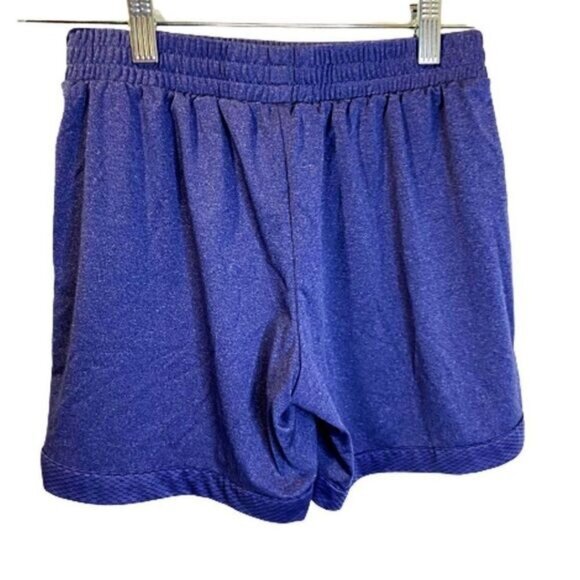 Girls Running Shorts Sport Elastic Waist Active Workout Shorts with Pocket - Picture 2 of 5